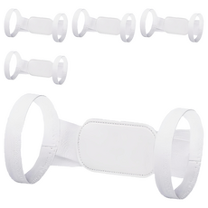 a-zeal 可調式隱形駝背美姿帶男女皆適用(舒適可久穿-af8)白, 5件, F