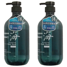 清淨海 森山島讀沐浴露 海 750g 海島氣息 深層清潔 保濕沐浴, 2瓶