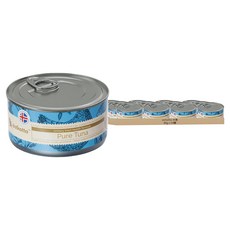 astkatta 冰島 全齡貓 低脂無穀健康鮮燉貓罐頭 海洋鮮鮪魚 24罐 泌尿保健, 80g