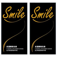 Smile 史邁爾 衛生套 超薄型, 12個, 2盒