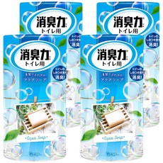 ST 雞仔牌 浴廁消臭力, 400ml, 4瓶, 皂香