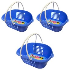 吉米中世紀籃,34.7 x 24.6 x 15.6cm,K-648,3個, 顏色隨機