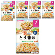 WAKODO 和光堂 雞肉粥, 7個月以上寶寶適用, 80g, 6包