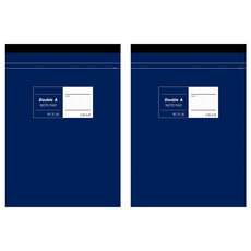 Double A 單線簙 B5筆記本, 方格內頁, 2本
