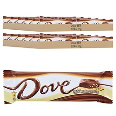 德芙 輕巧脆心巧克力, 38g, 24條