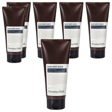 NARD 身體磨砂膏 薰衣草麝香, 喜馬拉雅草本, 雙重角質護理, 保濕鎮定肌膚, 200ml, 6條