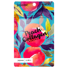 jojome 水蜜桃膠原蛋白錠 小分子速攻型 含玻尿酸 維生素C.E, 60顆, 1包