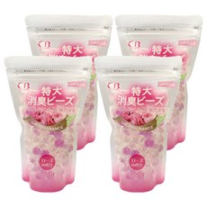 CB 特大型消臭珠，玫瑰香補充包，300g, 4包