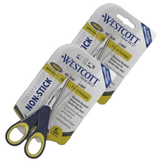 威斯卡 鈦銳利剪刀8吋 NO.13529 鈦金屬刀刃 鋒利耐用 辦公家用剪刀, 2支