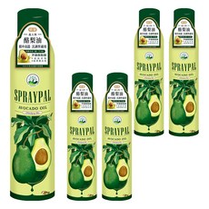 SPRAYPAL 噴寶 酪梨油 噴霧式，義大利進口，適用於各式鍋具、烤箱, 120ml, 5瓶