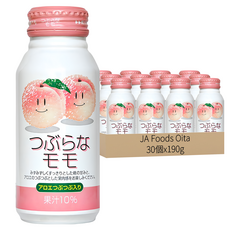 JA Foods Oita 果汁飲 桃子風味, 190g, 30個