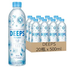 DEEPS 湛藍海洋深層水, 500ml, 20瓶