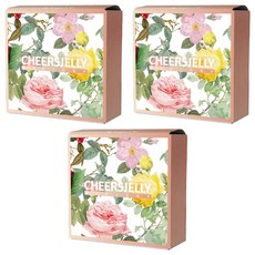 CHEERSJELLY 舉杯低卡 蘋果蒟蒻凍 6條裝 獨家專利設計包材 低卡零食, 396g, 3盒