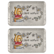 收納王妃 迪士尼塑膠收納盒 188 x 122 x 75mm, 小雛菊維尼, 2個