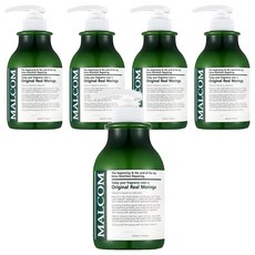 MALCOM 瑪律科姆 自然植萃柔敏香氛潤髮乳 舒心辣木, 520ml, 5瓶