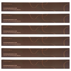 JUDYDOLL 橘朵 精準描繪眼線膠筆 0.06g, 02 深棕色, 6件