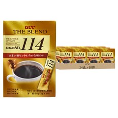 ucc 即溶咖啡 NO.114, 2g, 10條, 24盒