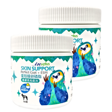 in plus 贏 蛋殼膜卵磷脂 專利Ovopet蛋殼膜萃取 犬用, 60顆, 護膚亮毛, 2罐