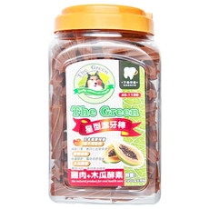 The Green 綠的 星型潔牙棒, 雞肉 + 木瓜酵素, 1.2kg, 1罐