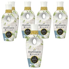 Lenor 蘭諾 日本原裝進口 5星級衣物香水柔軟精 白茶香, 450ml, 6瓶