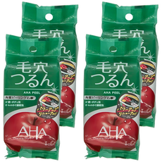 BCL AHA 柔膚潔面皂 淨化 100g 溫和去除老廢角質 深層清潔毛孔 改善暗沉膚色, 4包