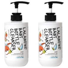 MOTHER-K K-MOM LALABEBE 草本極淨蔬果奶瓶清潔劑, 500ml, 瓦解奶垢, 適用於異位性皮膚炎, 碰手不乾燥, 2瓶