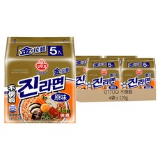 OTTOGI 不倒翁 金拉麵 原味 120g, 20包