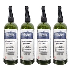 LA CORVETTE 法釩馬賽莊園 馬賽速效分解廚房清潔劑, 法國原裝進口, 750ml, 4瓶