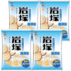 旺旺 岩塚仙貝經濟包 350g x 4袋 (台灣米, 非油炸)
