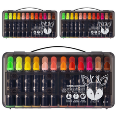 SIMBALION 雄獅 毛毛獸彩色筆, 24色, 3盒