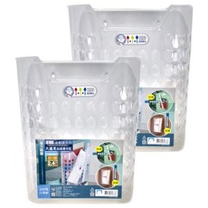 JUSKU 佳斯捷 大遠見 磁鐵書報籃, 顏色隨機, 2個