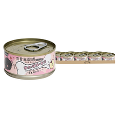 Vosto 肉食無殼罐 狗狗凍罐 - 雞肉＋蘋果＋蕃茄 80g X 24罐, 雞肉 + 蘋果 + 番茄