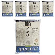 米樂銀川 有機胚芽米, 2kg, 5包