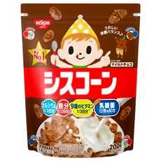 NISSIN 日清 CISCO 玉米脆片 可可, 200g, 1包
