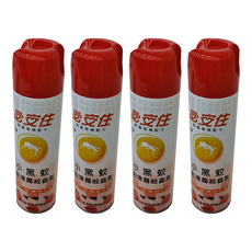 必安住 自動噴霧殺蟲劑, 600ml, 4瓶