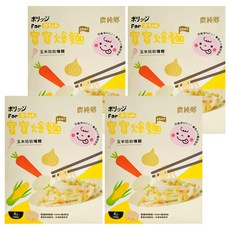 農純鄉 台灣公司貨 寶寶玉米咕咕燴麵 10個月以上 4包, 600g, 4盒