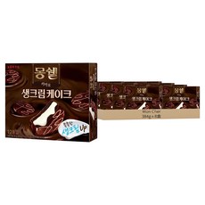 LOTTE 樂天 Moncher 奶油夾心巧克力派 可可 12入, 384g, 8盒
