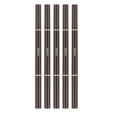 BROWIT 貝奧莉 2in1持色眼線筆, 5支, 灰棕色