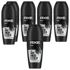AXE 戰斧 滾珠式止汗體香劑 黯黑經典BLACK, 6個, 40ml