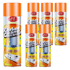 小麥購物 廚房泡沫清潔劑 G647, 500ml, 6罐