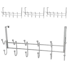 AXIS 艾克思 門後實用多勾, 鐵製 免安裝 方便耐用, 單色, 4個