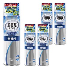 ST 雞仔牌 浴廁瞬間消臭力噴劑 無香, 330ml, 5瓶