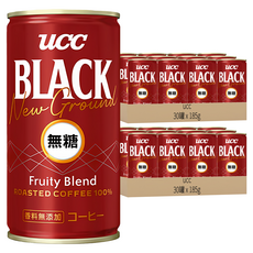 ucc 赤 濃醇無糖咖啡, 185g, 60罐