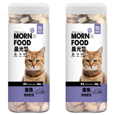 MORN FOOD 晨光 貓用鮮食凍乾, 章魚, 40g, 2罐
