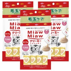 MIAWMIAW 妙喵肉泥, 8號 化毛, 60g, 3袋