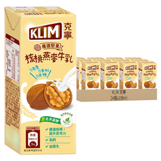 KLIM 克寧 核桃燕麥牛乳, 198ml, 24入