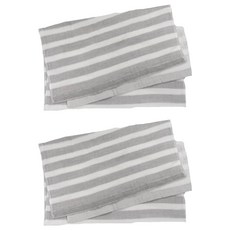 SHING LONG TEXTILE 台灣興隆毛巾 竹炭紗布毛巾, 灰色, 2條