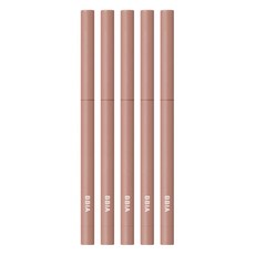 BBIA 魅雅 極細防水抗暈持久眼影眼線膠筆 0.3g, 19 GINGER BURN, 5支