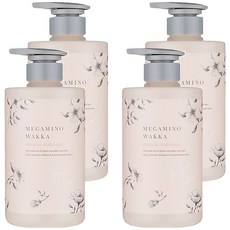 MEGAMINO WAKKA 女神沁潤香氛護髮乳, 460ml, 4瓶