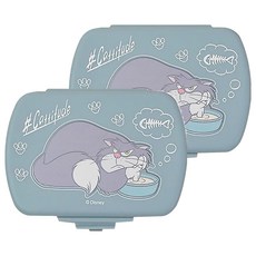 Disney 迪士尼 萬用6格收納盒 CA944 7.4 x 9cm 魯斯弗藍, 2個